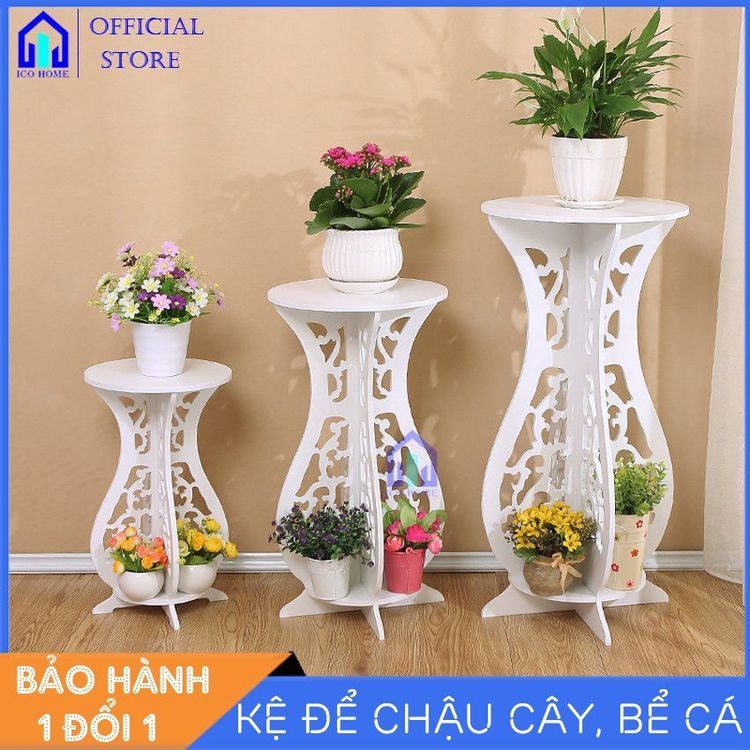 No. 5 - Kệ Để Cây Gỗ Nhựa Ico Home - 3