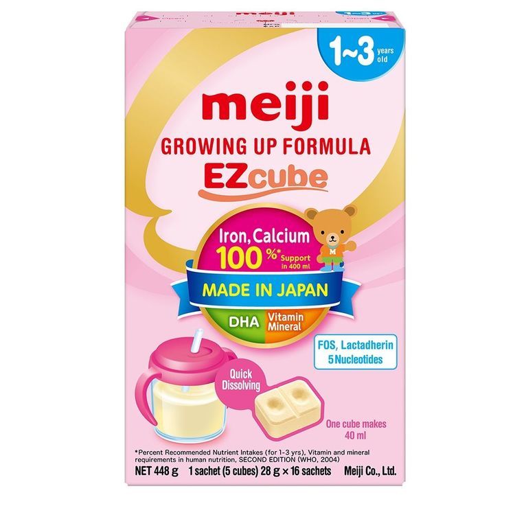 No. 5 - Sữa Bột Dạng Thanh Meiji Growing Up Formula EZcube - 1