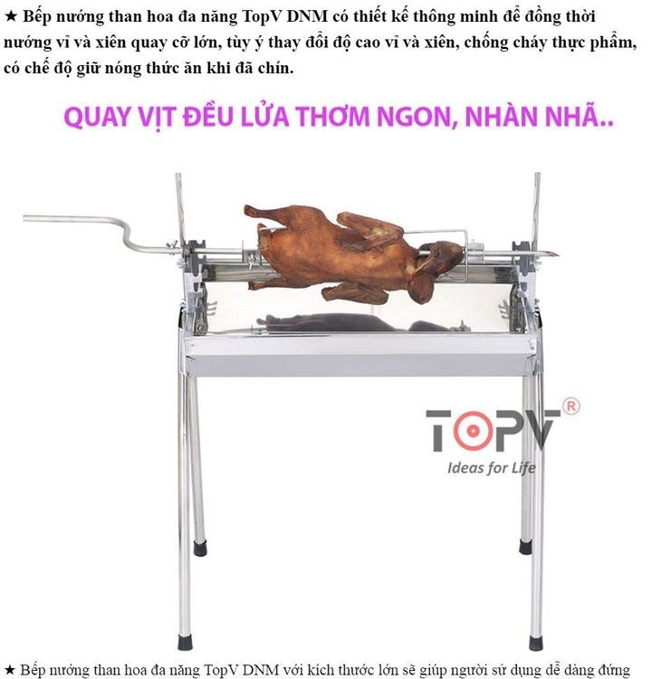 No. 4 - Bếp Nướng Than Hoa TOPV 2 Trong 1 - 5