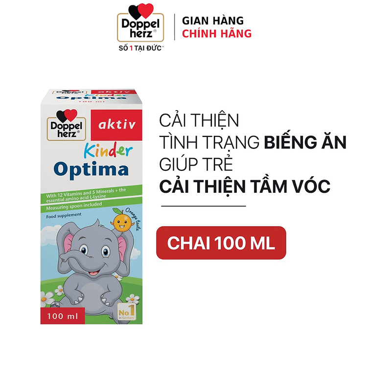 No. 5 - Siro Ăn Ngon Kinder Optima - 1