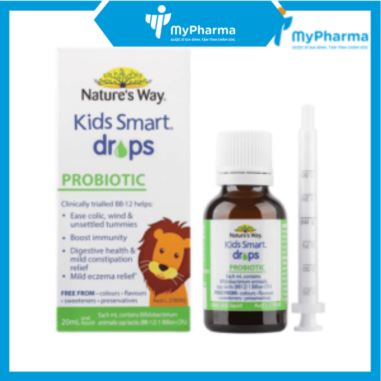 No. 7 - Men Vi Sinh Cho Trẻ Em Nature's Way Kids Smart Drops Probiotic - 2