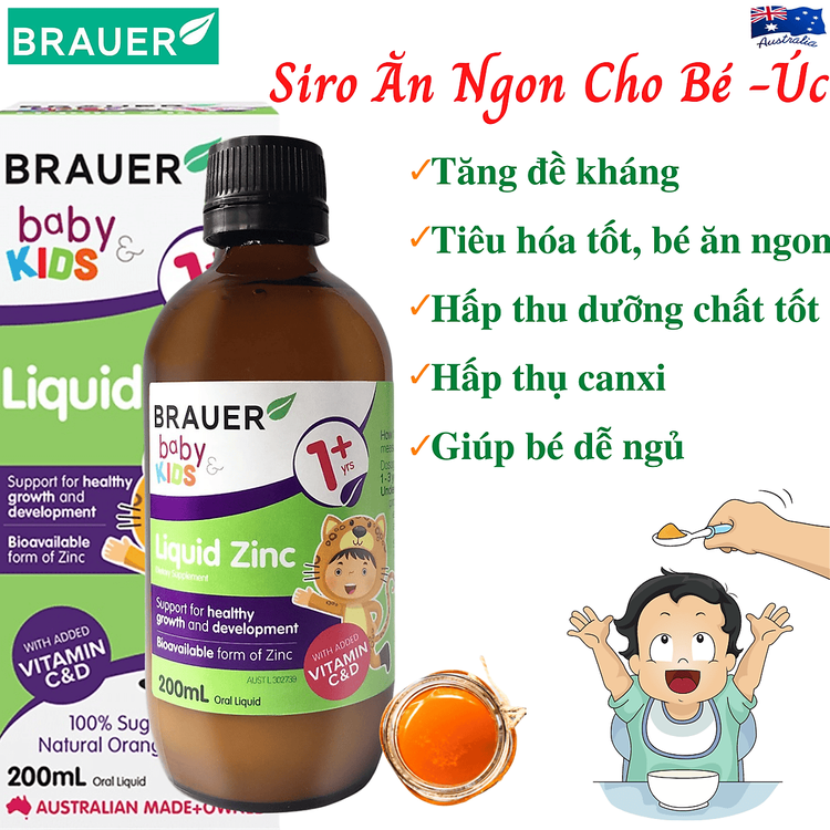 No. 7 - Siro Ăn Ngon Brauer Baby & Kids Liquid Zinc - 3