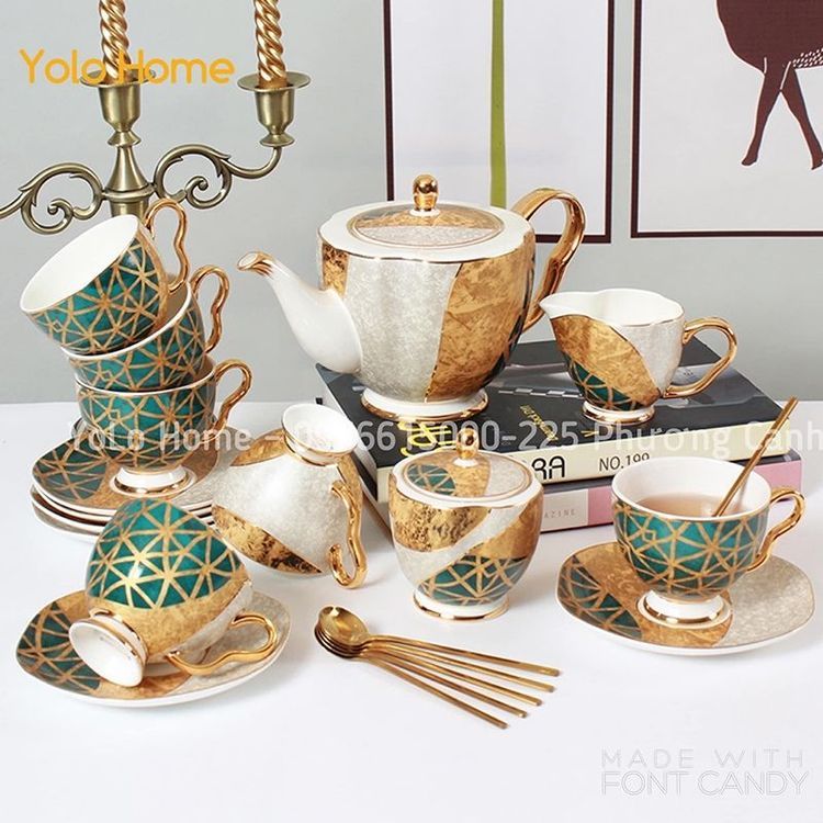 No. 8 - Ấm Trà Sweejar Royal Sứ Phong Cách Hoàng Gia Anh - 2