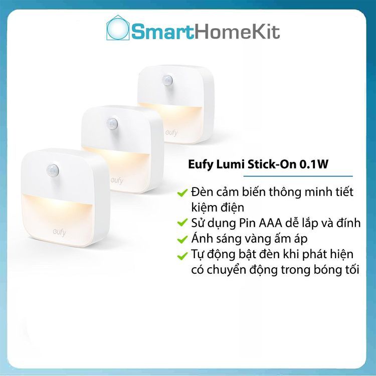 No. 1 - Đèn Cảm Ứng Eufy T1301 - 5