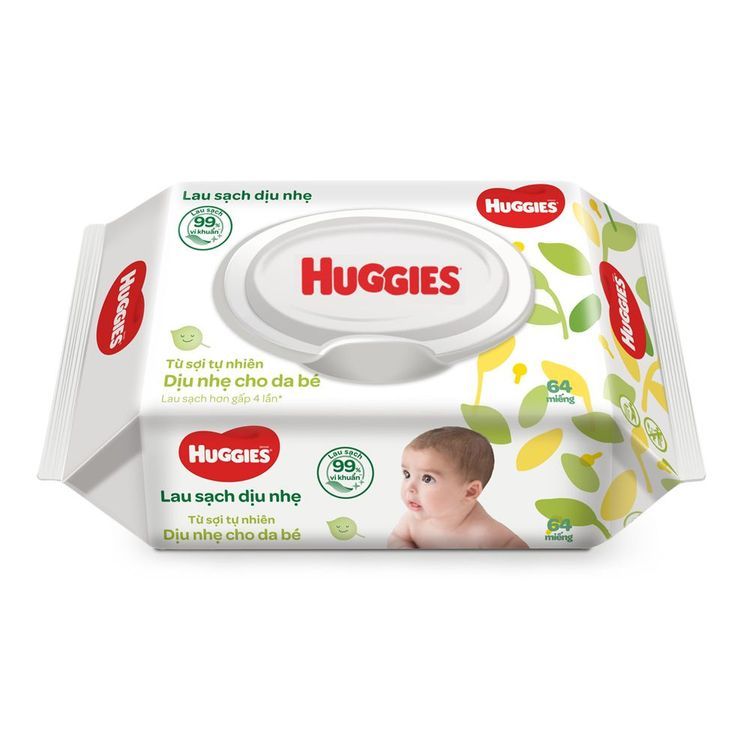 No. 3 - Khăn Ướt Huggies Không Mùi - 1