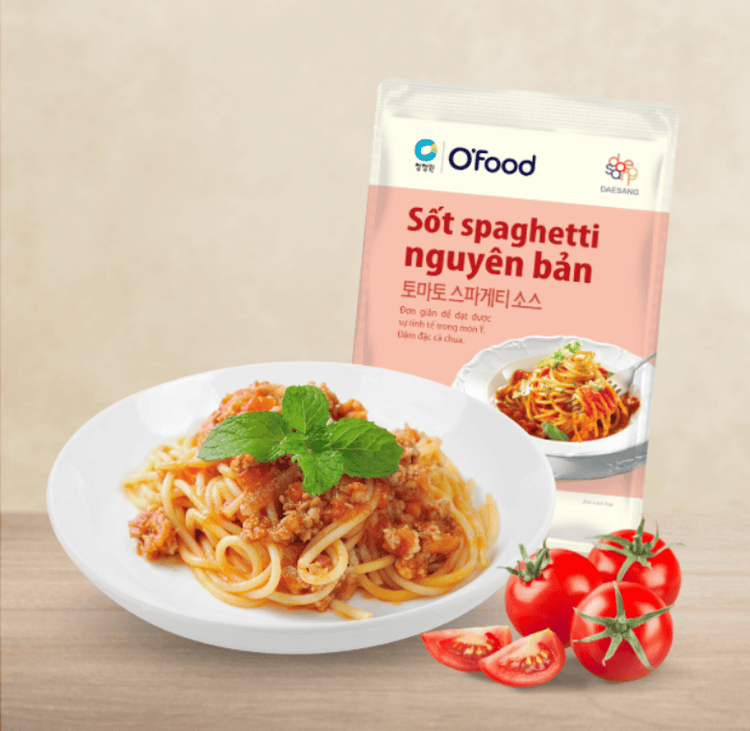 No. 2 - Sốt Spaghetti Vị Nguyên Bản O'Food - 5