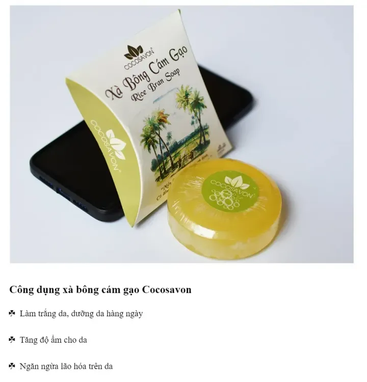 No. 4 - Xà Bông Cám Gạo Cocosavon - 2