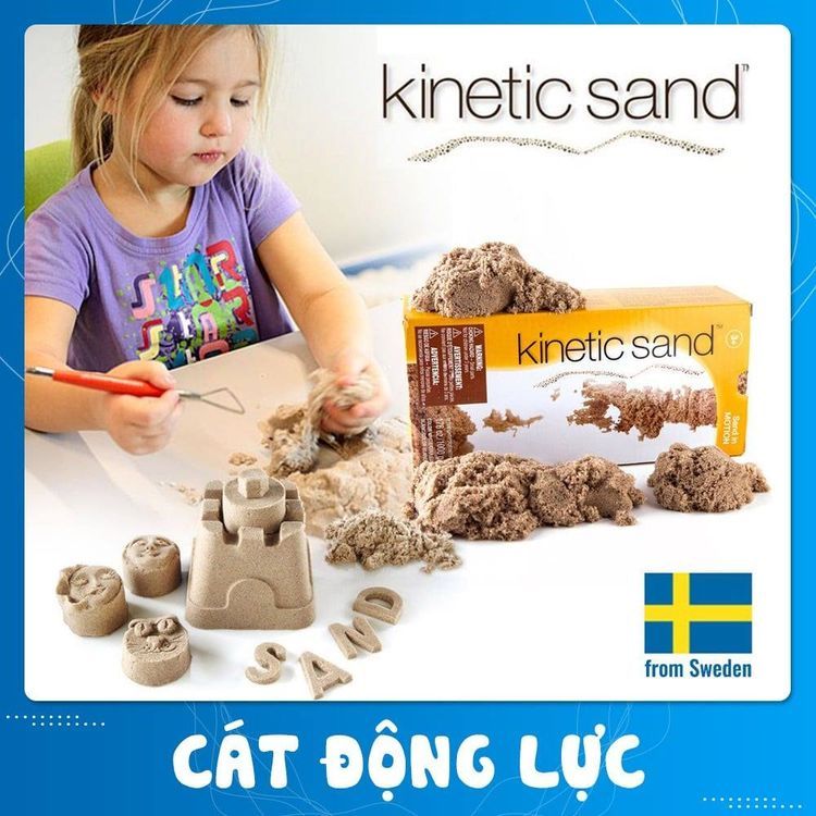 No. 6 - Cát Động Lực Kinetic Sand 2LB KS01/KS02B - 3