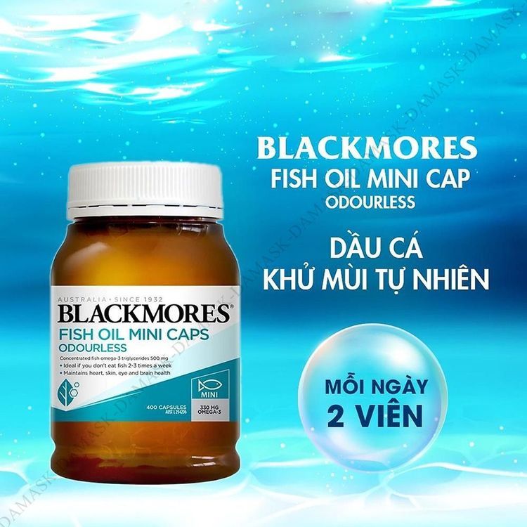 No. 5 - Viên Uống Omega 3 Blackmores Mini Caps Không Mùi - 5