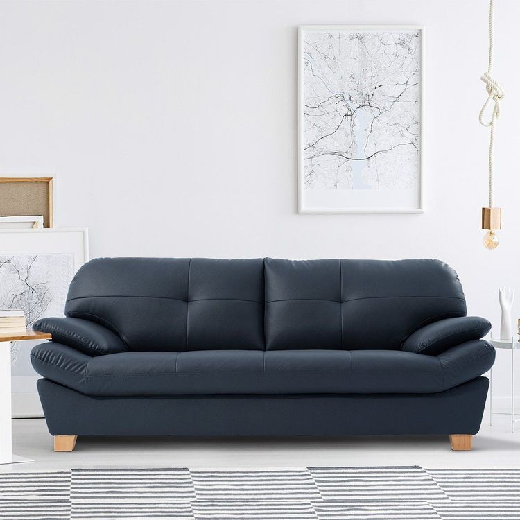 No. 2 - SF308 - Ghế Sofa Da PU 3 Chỗ Ngồi - 1