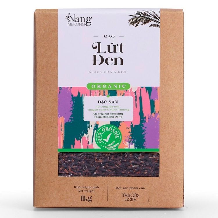 No. 2 - Gạo Lứt Đen Organic Nàng MEKONG - 1