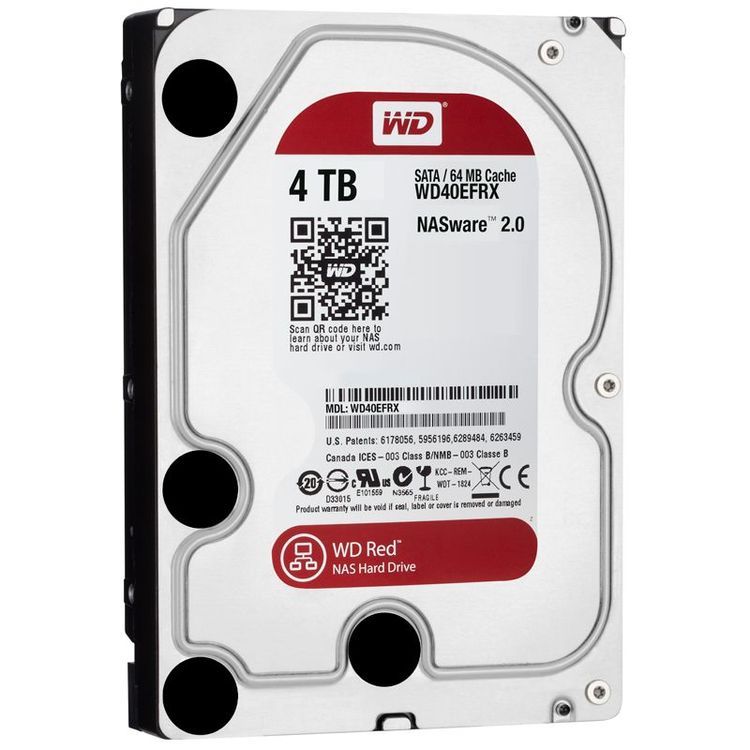 No. 4 - Ổ Cứng HDD WD RedWD40EFZX - 1