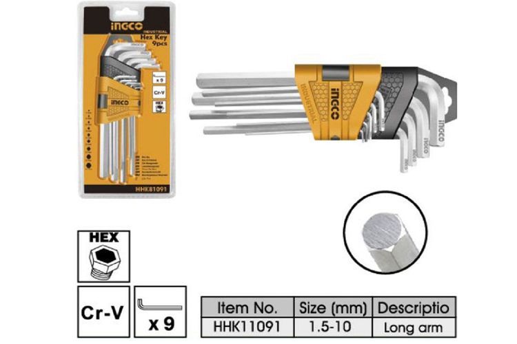 No. 8 - Bộ Lục Giác Bằng INGCOHHK11091 - 2