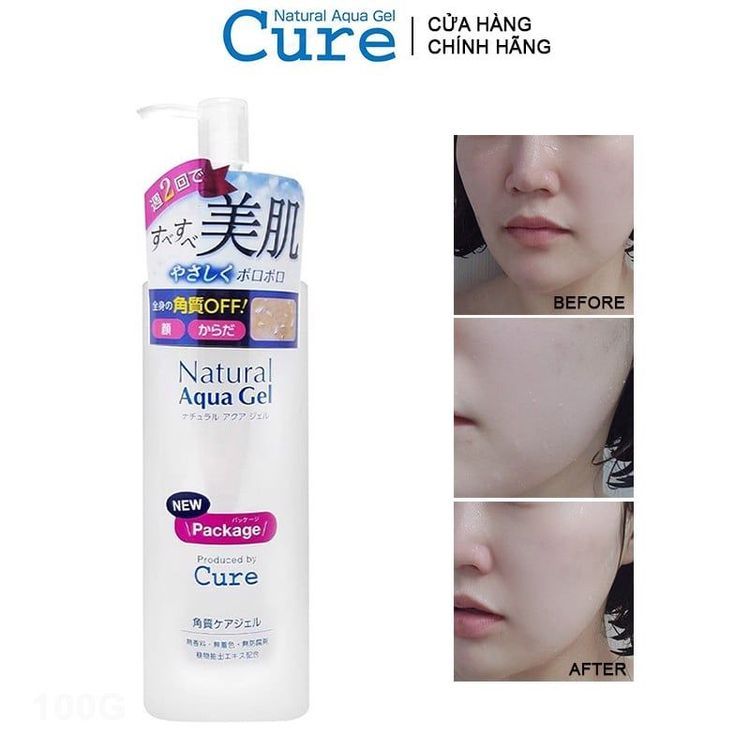 No. 2 - Tẩy Da Chết Cure Natural Aqua Gel - 4