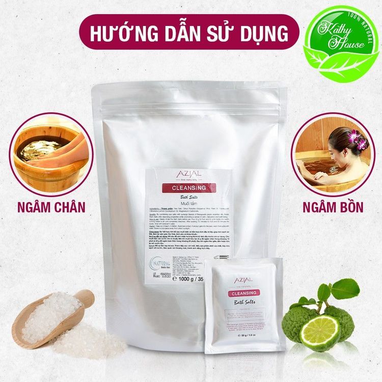 No. 8 - Muối Ngâm Chân Azial Cleansing Bath Salts - 2