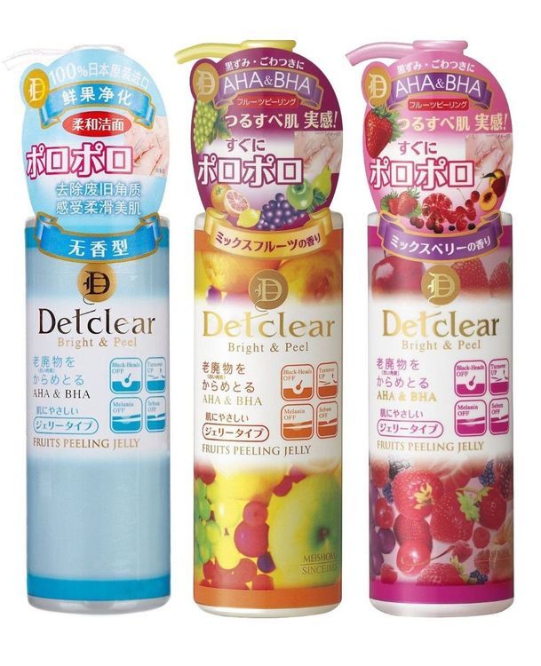 No. 4 - Gel Tẩy Tế Bào Chết Detclear Meishoku Bright & Peel - 3