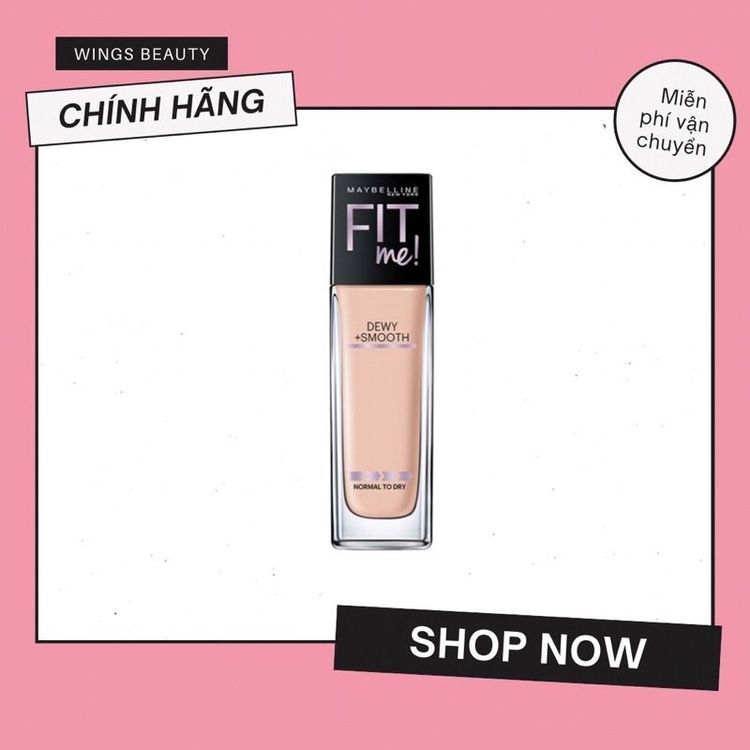 No. 6 - Maybelline Kem Nền Maybelline Fit Me Dewy + Smooth Foundation - 3