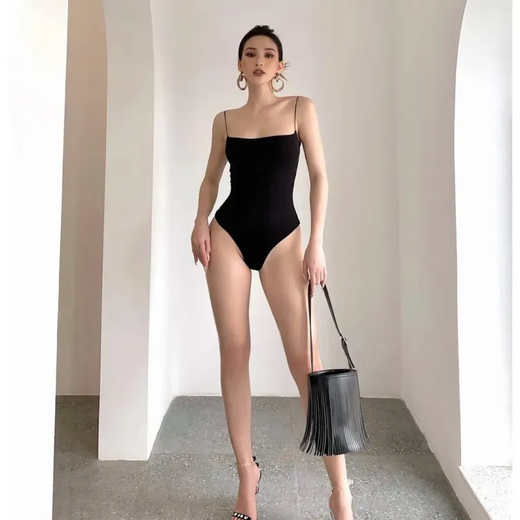 No. 1 - Áo Hai Dây Bodysuit Nữ Busy - 2