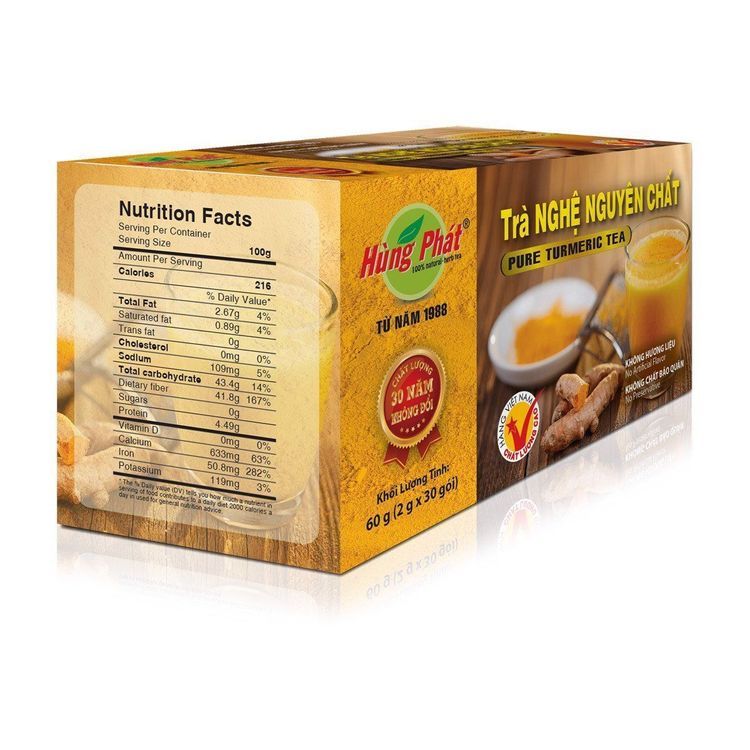 No. 2 - Trà Nghệ Nguyên Chất Pure Turmeric Tea - 2