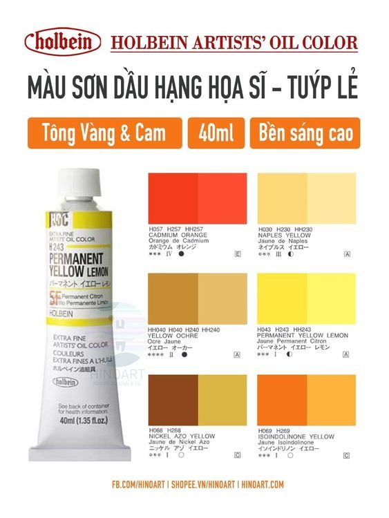 No. 2 - Sơn Dầu Holbein Artist Oil Color - 2