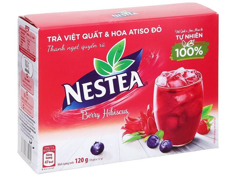 No. 2 - Trà Việt Quất Và Hoa Atiso Đỏ NESTEA - 1