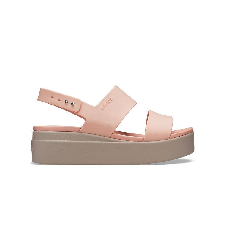 No. 4 - Giày Sandal Crocs Brooklyn Mid Wedge 206453 - 1