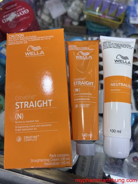 No. 1 - Thuốc Duỗi Tóc Wella Creatine Straight - 2