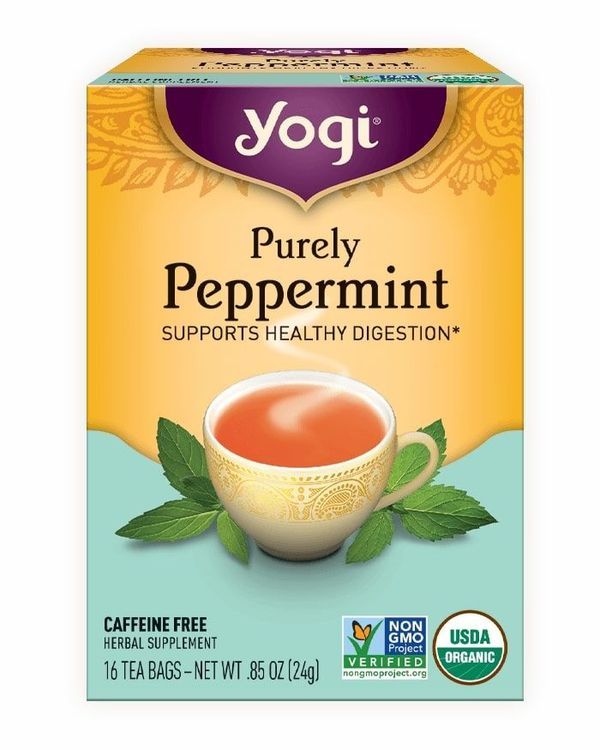 No. 1 - Trà Bạc Hà Cay Yogi Purely Peppermint Tea - 4