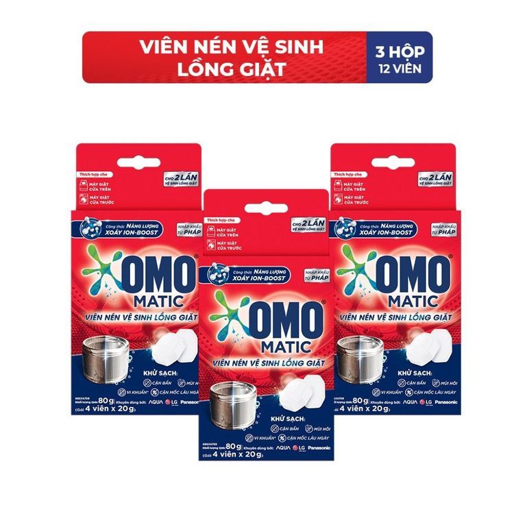 No. 2 - Viên Nén Vệ Sinh Máy Giặt Omo Matic - 5