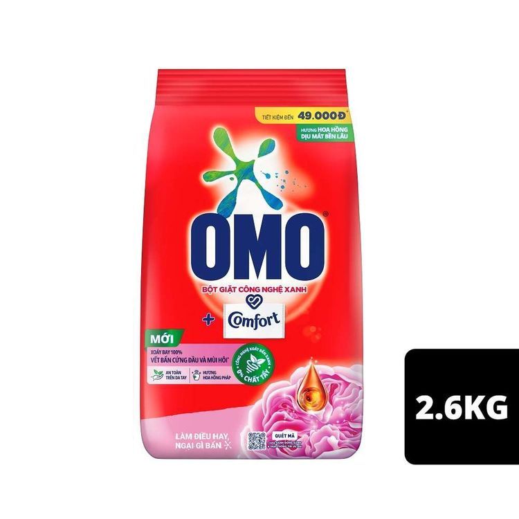 No. 6 - Bột Giặt OMO Comfort Tinh Dầu 2.7kg - 3