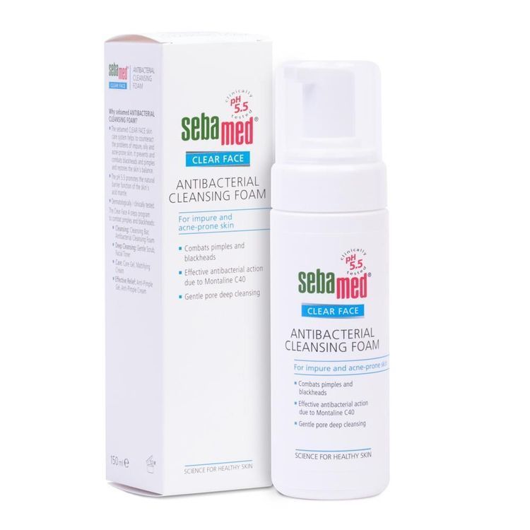 No. 1 - Sữa Rửa Mặt Tạo Bọt Kháng Khuẩn Trị Mụn Sebamed - 3