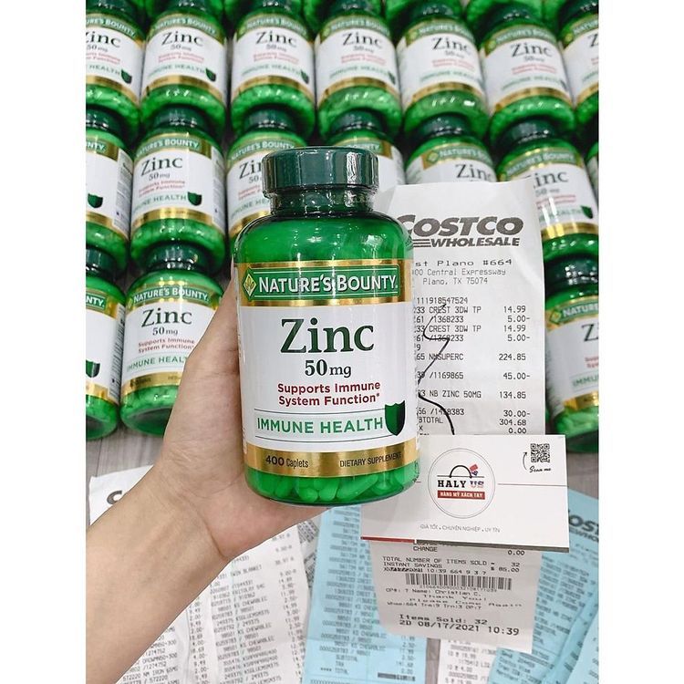 No. 4 - Viên Kẽm Zinc 50mg Nature's Bounty - 6