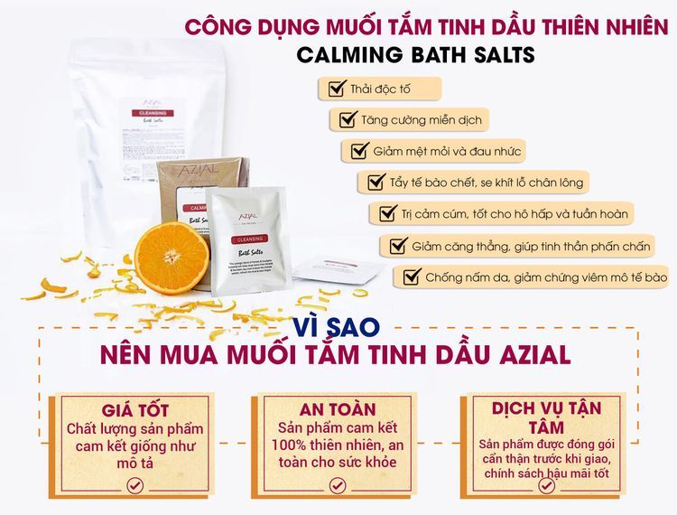 No. 8 - Muối Ngâm Chân Azial Cleansing Bath Salts - 5