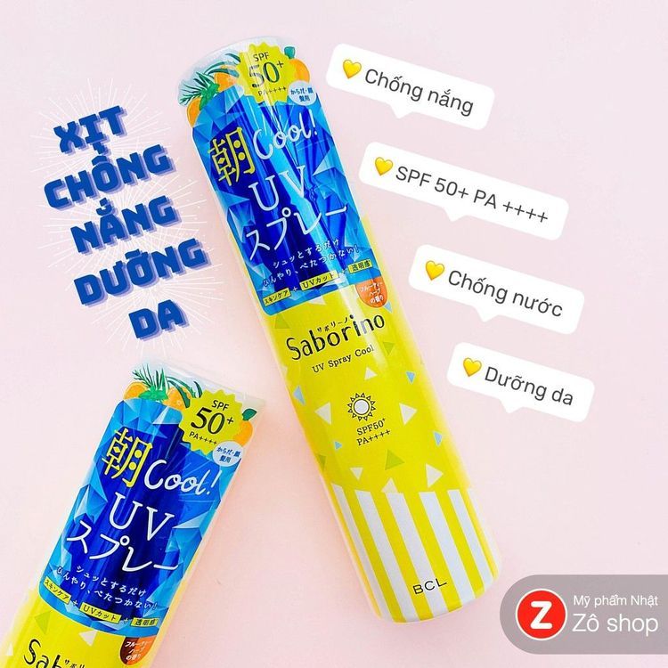 No. 7 - Xịt Chống Nắng Saborino Morning UV Spray Cool - 4