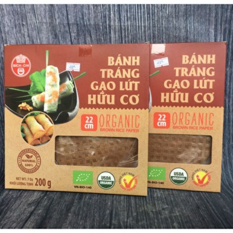 No. 1 - Bánh Tráng Gạo Lứt Hữu Cơ Bích Chi - 2