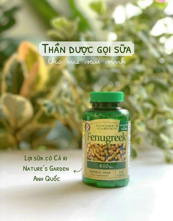 No. 3 - Viên Uống Lợi Sữa Nature’s Garden Fenugreek - 6