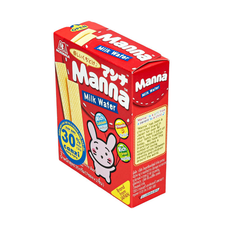 No. 1 - Bánh Xốp Manna Milk Wafer - 1