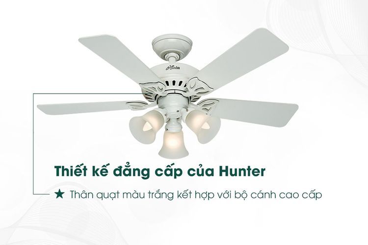 No. 3 - Quạt Trần Hunter Beacon Hill - 6