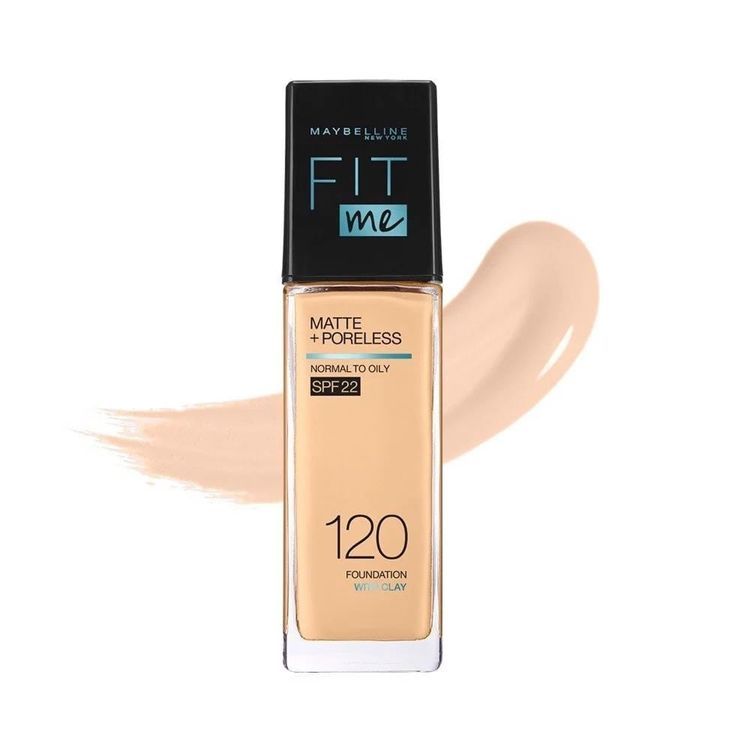 No. 3 - Maybelline New York  Kem Nền Fit Me Matte + Poreless Foundation - 1