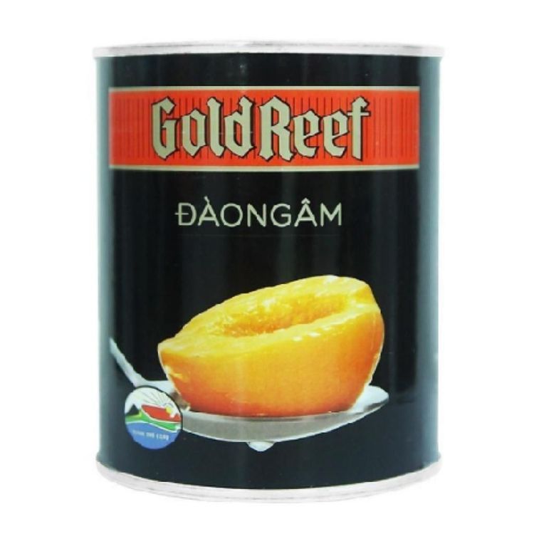 No. 5 - Đào Ngâm - Peach Halves In Heavy Syrup - 1