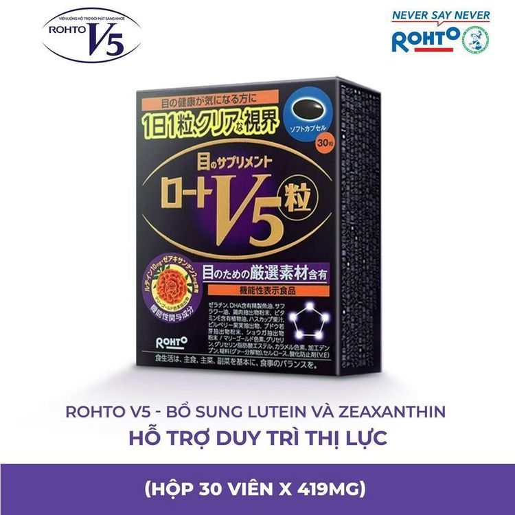 No. 4 - Thuốc Bổ Mắt Rohto V5 - 6