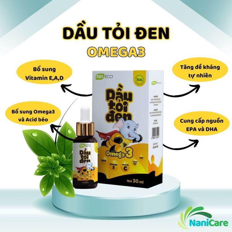 No. 3 - Tinh Dầu Tỏi Đen Omega 3 - 6