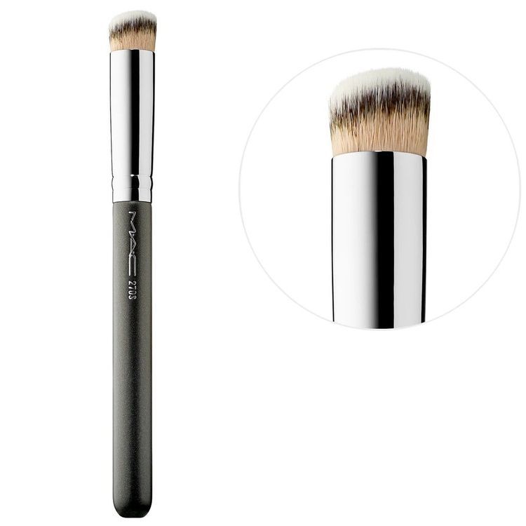 No. 2 - Cọ Che Khuyết Điểm M.A.C Synthetic Mini Rounded Slant Brush270S - 2