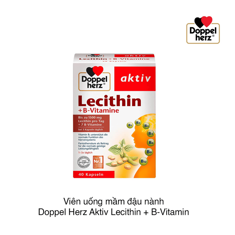 No. 4 - Viên Uống Doppelherz Lecithin + B-Vitamine - 3