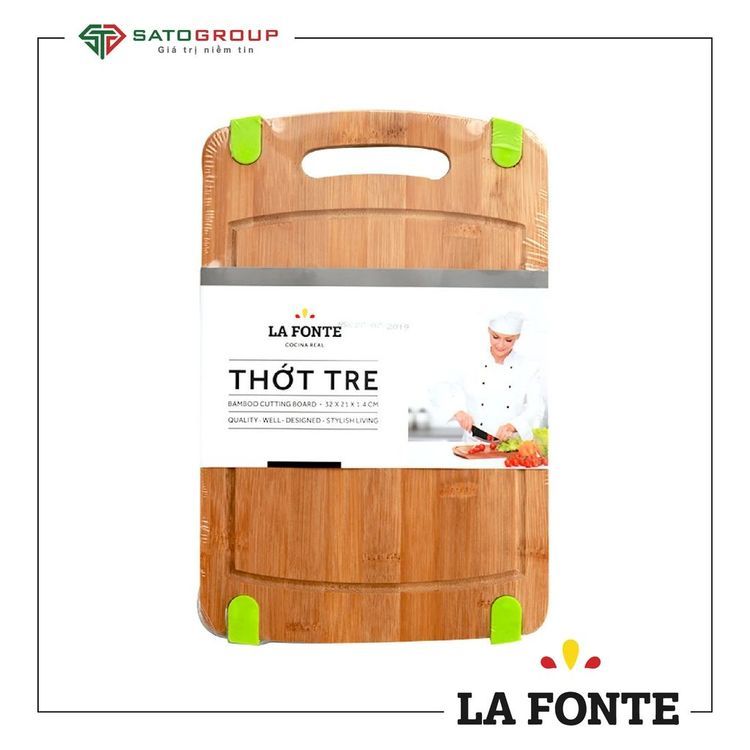 No. 1 - Thớt Tre Moriitalia La Fonte180565 - 1