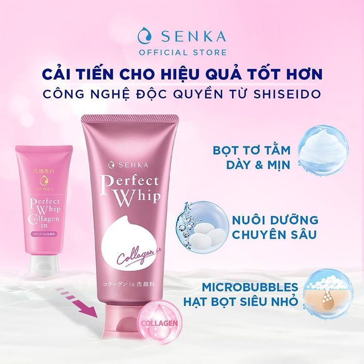 No. 3 - Sữa Rửa Mặt Collagen Perfect Whip - 3