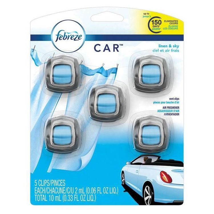 No. 3 - Nước Hoa Ô Tô Febreze Air Freshener Car Vent Clips - 1