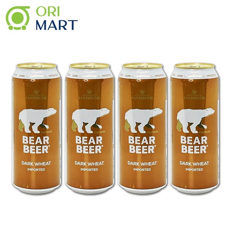 No. 1 - Bia Bear Beer Dark Wheat Imported - 4