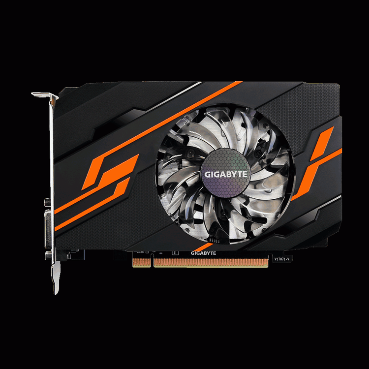 No. 4 - GIGABYTE GeForce GT 1030 OC 2G - 3