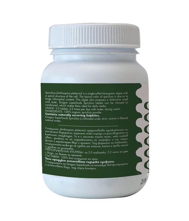 No. 8 - Tảo Xoắn Spirulina DragonSKU: 3800225473439 - 3